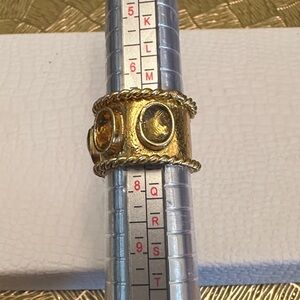 Gold-Tone Statement Ring